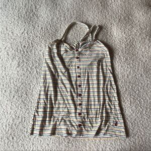 Volcom small striped tank top